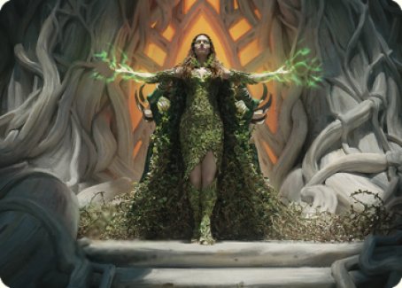 Titania, Voice of Gaea Art Card [The Brothers' War Art Series] | Exor Games Truro