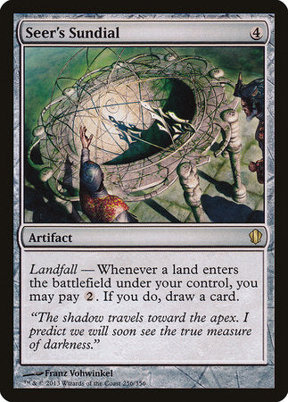Seer's Sundial [Commander 2013] | Exor Games Truro