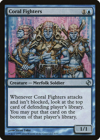 Coral Fighters [Duel Decks: Venser vs. Koth] | Exor Games Truro