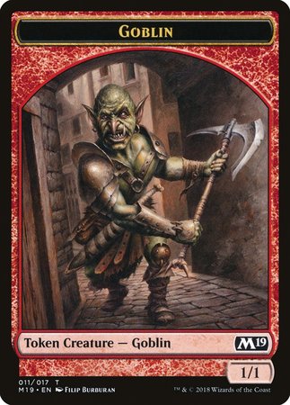 Goblin Token [Core Set 2019 Tokens] | Exor Games Truro