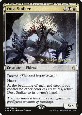 Dust Stalker [Battle for Zendikar Promos] | Exor Games Truro