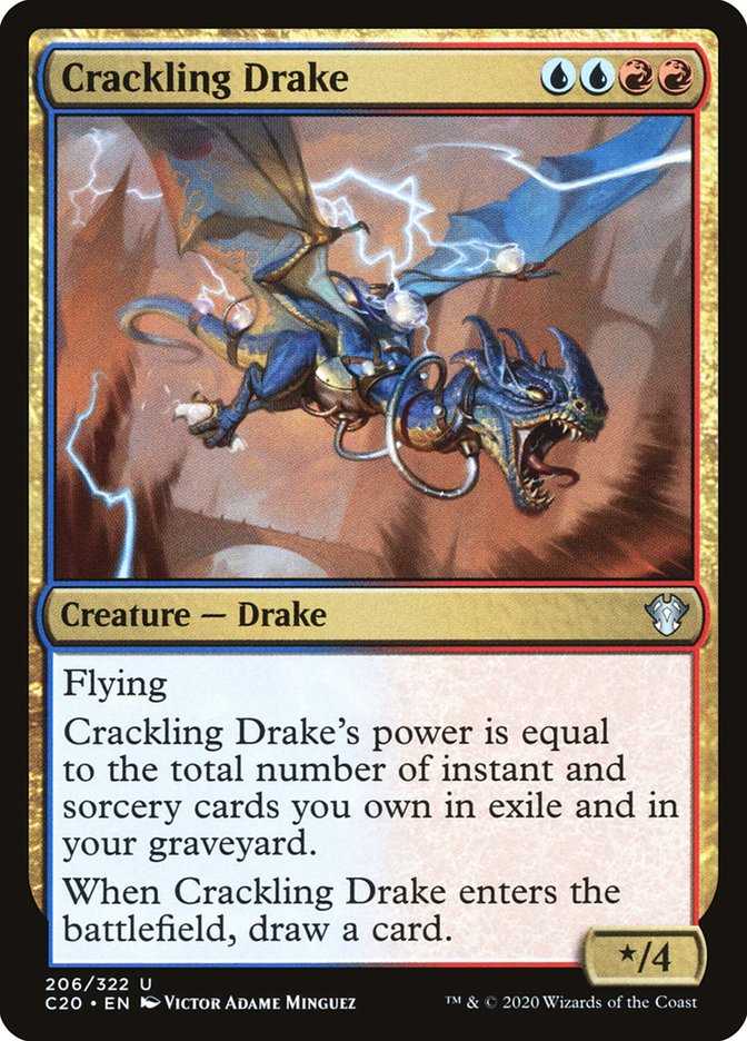 Crackling Drake [Commander 2020] | Exor Games Truro