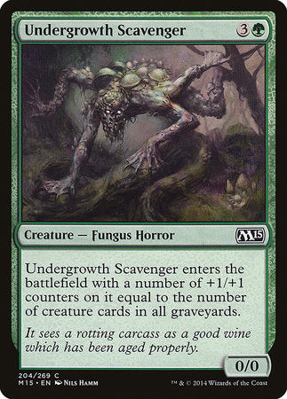 Undergrowth Scavenger [Magic 2015] | Exor Games Truro