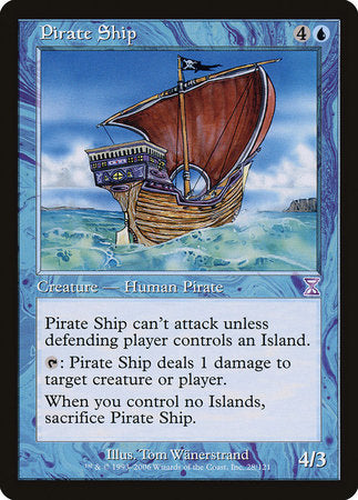 Pirate Ship [Time Spiral Timeshifted] | Exor Games Truro
