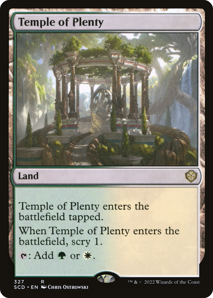 Temple of Plenty [Starter Commander Decks] | Exor Games Truro