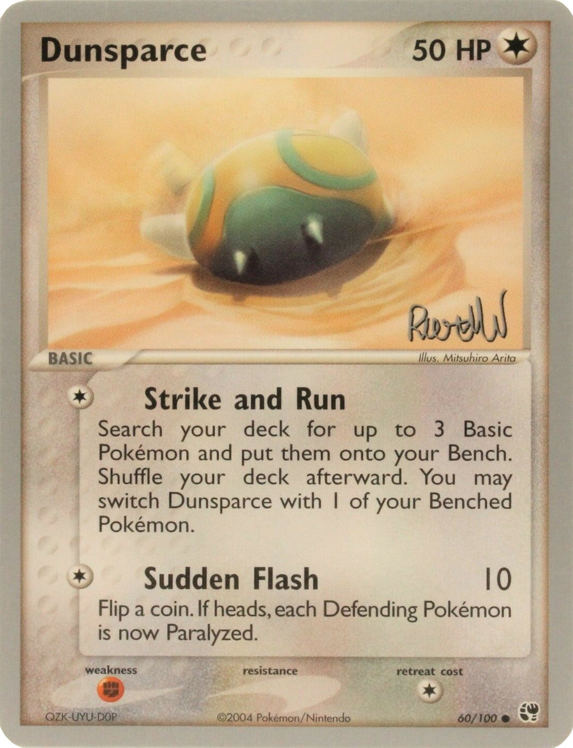 Dunsparce (60/100) (Rocky Beach - Reed Weichler) [World Championships 2004] | Exor Games Truro