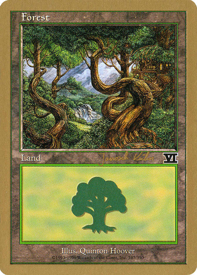 Forest (jk347) (Janosch Kuhn) [World Championship Decks 2000] | Exor Games Truro