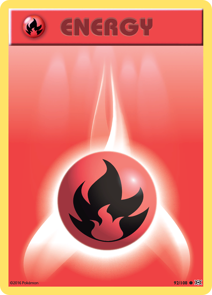 Fire Energy (92/108) [XY: Evolutions] | Exor Games Truro