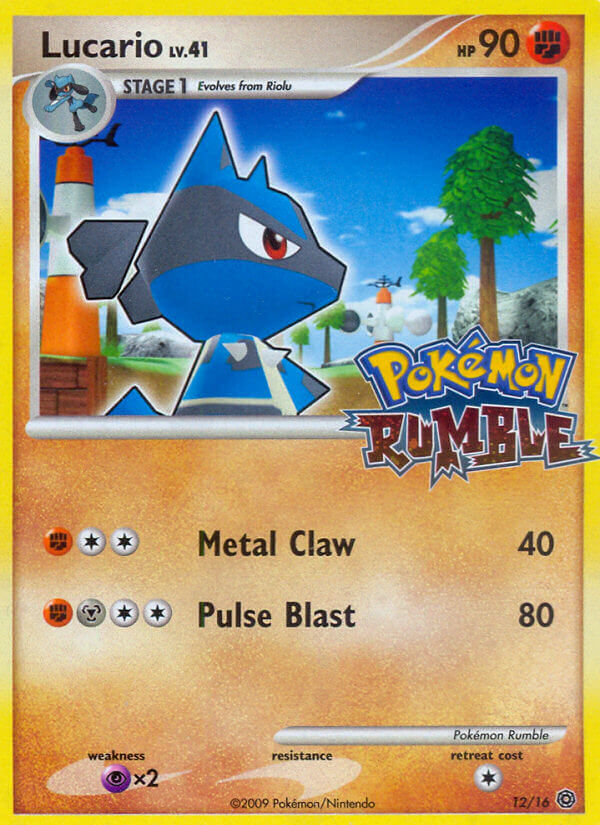 Lucario (12/16) [Pokémon Rumble] | Exor Games Truro