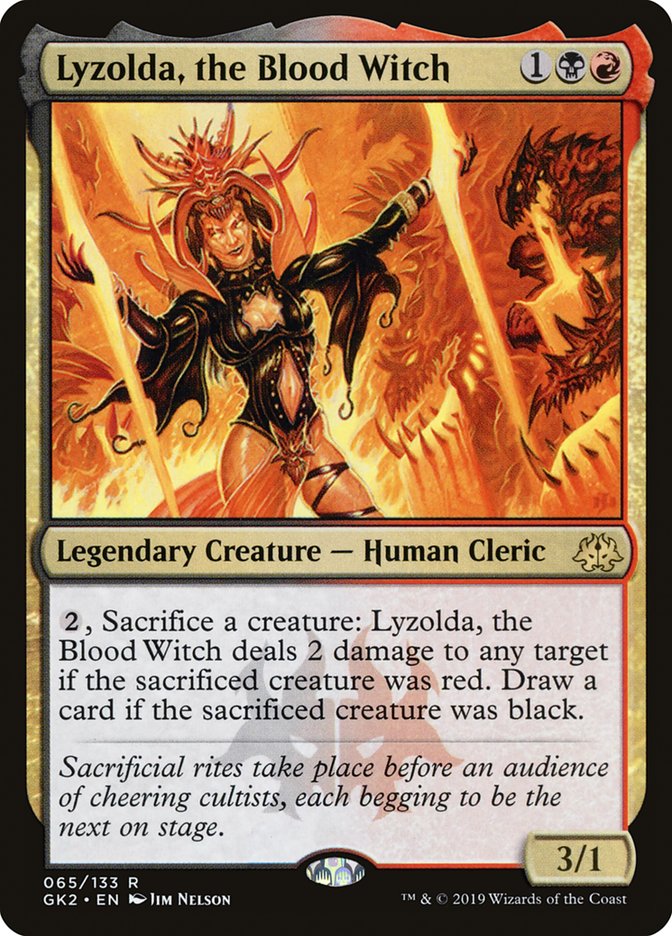 Lyzolda, the Blood Witch [Ravnica Allegiance Guild Kit] | Exor Games Truro