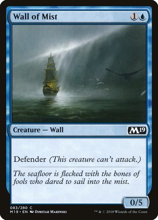 Wall of Mist [Core Set 2019] | Exor Games Truro