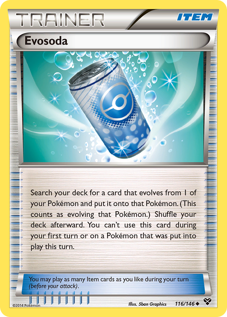 Evosoda (116/146) [XY: Base Set] | Exor Games Truro