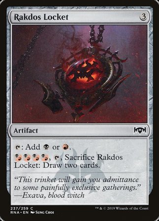 Rakdos Locket [Ravnica Allegiance] | Exor Games Truro