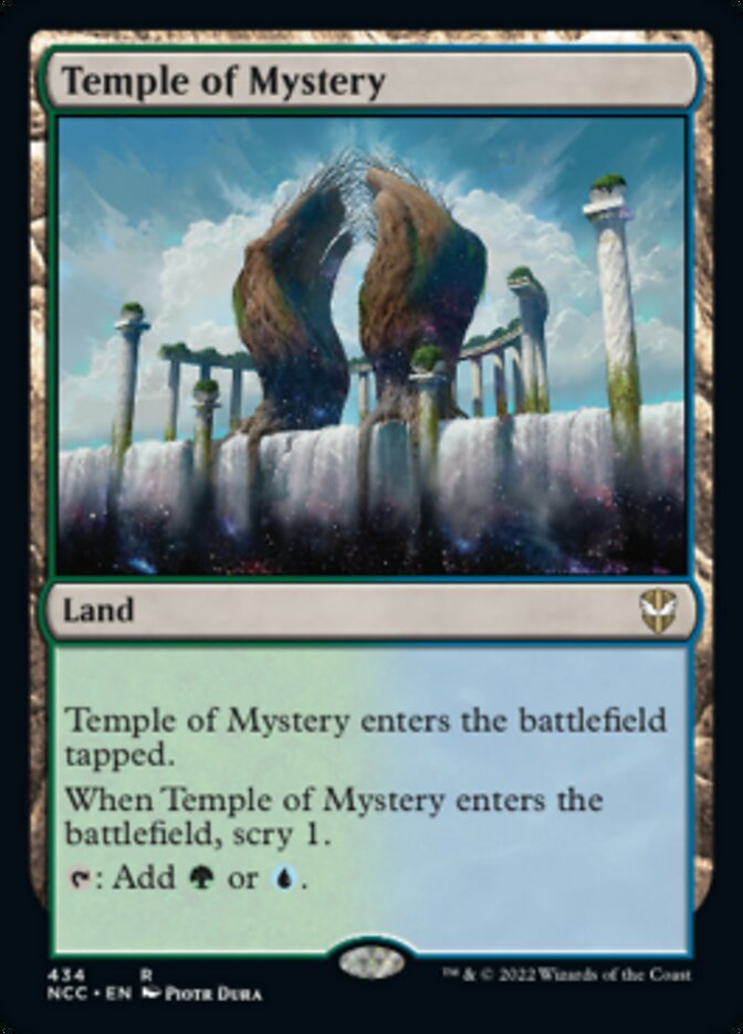 Temple of Mystery [Streets of New Capenna Commander] | Exor Games Truro