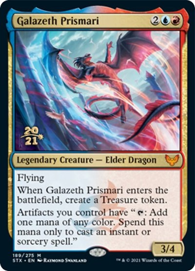 Galazeth Prismari [Strixhaven: School of Mages Prerelease Promos] | Exor Games Truro