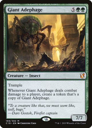 Giant Adephage [Commander 2019] | Exor Games Truro