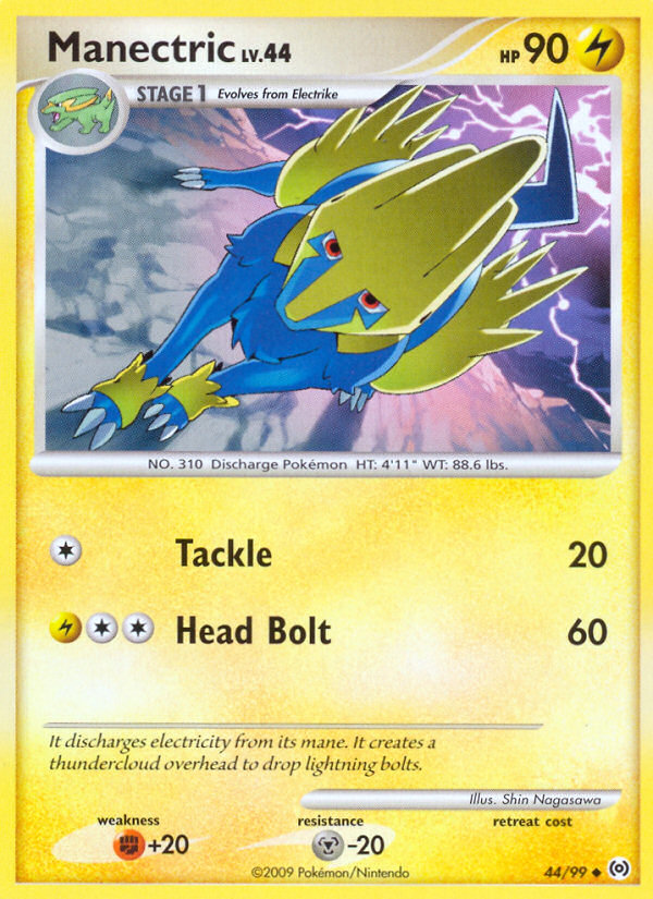 Manectric (44/99) [Platinum: Arceus] | Exor Games Truro