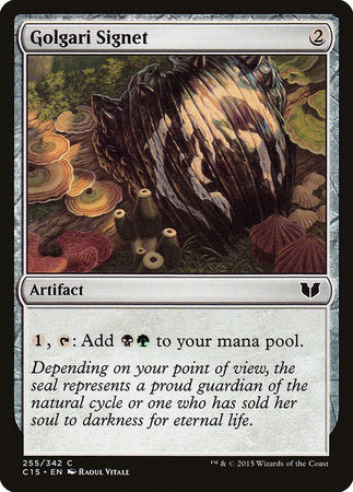 Golgari Signet [Commander 2015] | Exor Games Truro