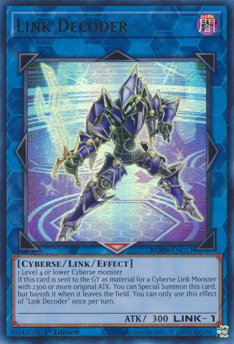 Link Decoder [BLMR-EN013] Ultra Rare | Exor Games Truro