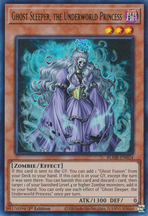Ghost Sleeper, the Underworld Princess [BLMR-EN024] Ultra Rare | Exor Games Truro