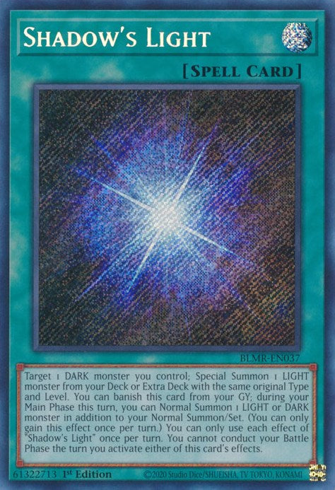 Shadow's Light [BLMR-EN037] Secret Rare | Exor Games Truro