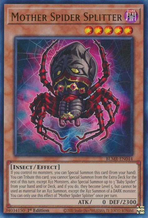 Mother Spider Splitter [BLMR-EN044] Ultra Rare | Exor Games Truro