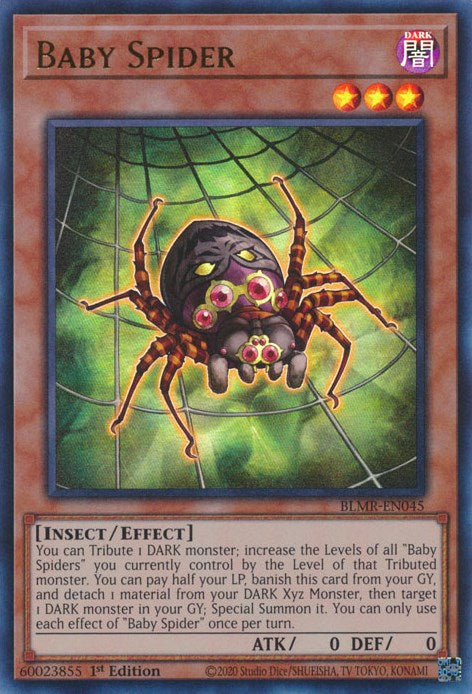 Baby Spider [BLMR-EN045] Ultra Rare | Exor Games Truro