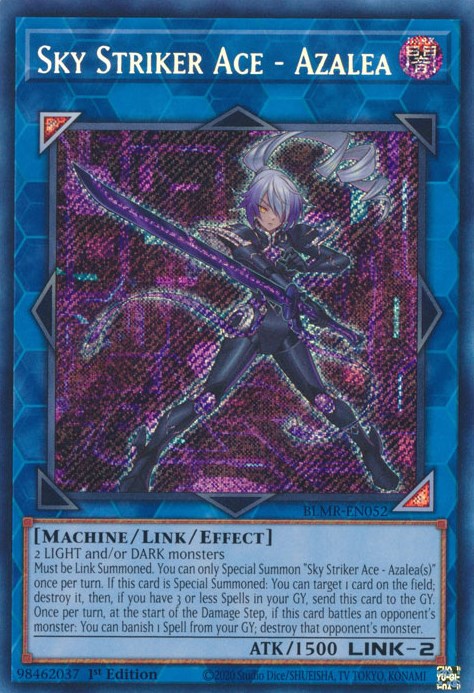 Sky Striker Ace - Azalea [BLMR-EN052] Secret Rare | Exor Games Truro