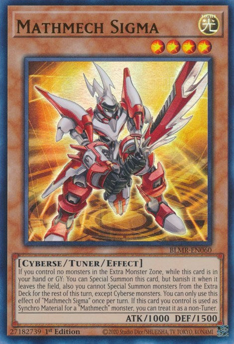 Mathmech Sigma [BLMR-EN060] Ultra Rare | Exor Games Truro