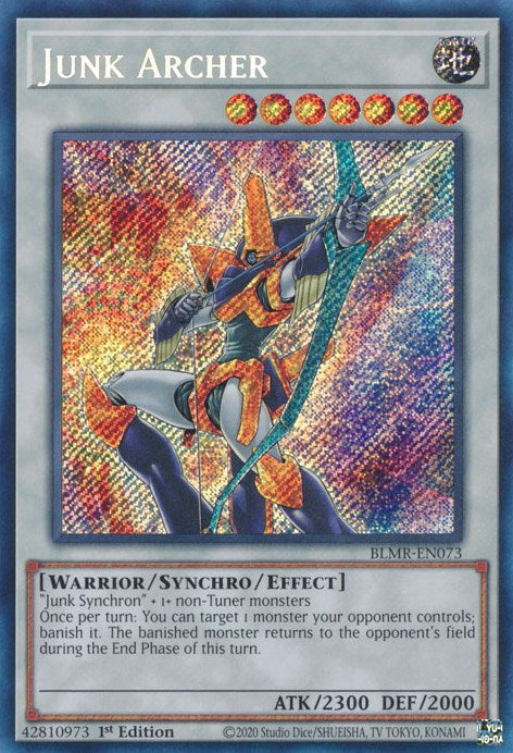 Junk Archer [BLMR-EN073] Secret Rare | Exor Games Truro