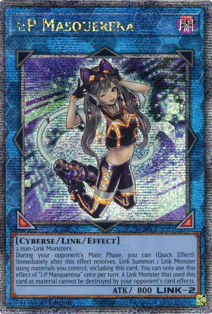 I:P Masquerena [BLMR-EN085] Quarter Century Secret Rare | Exor Games Truro