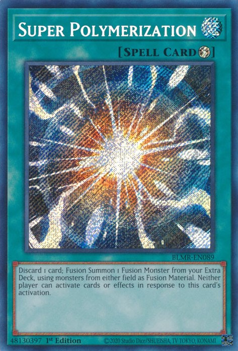 Super Polymerization [BLMR-EN089] Secret Rare | Exor Games Truro