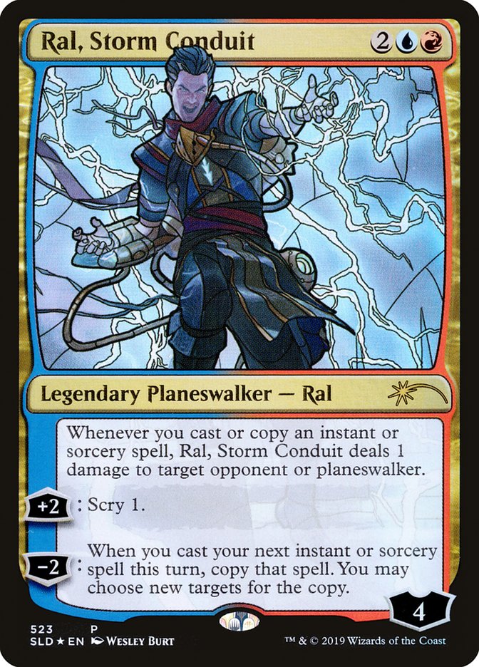 Ral, Storm Conduit (Stained Glass) [Secret Lair Drop Promos] | Exor Games Truro