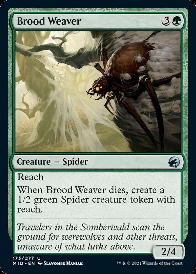 Brood Weaver [Innistrad: Midnight Hunt] | Exor Games Truro