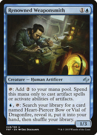 Renowned Weaponsmith [Fate Reforged] | Exor Games Truro