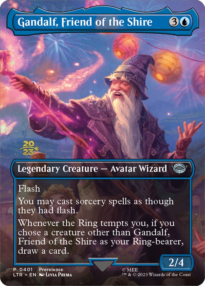 Gandalf, Friend of the Shire [The Lord of the Rings: Tales of Middle-Earth Prerelease Promos] | Exor Games Truro