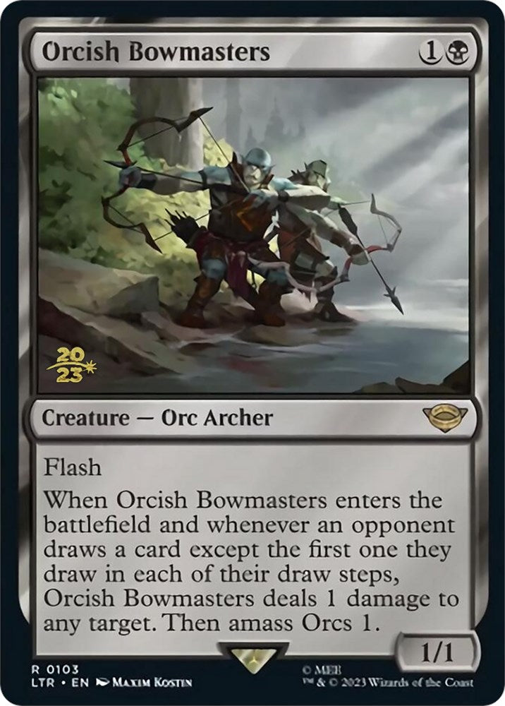 Orcish Bowmasters [The Lord of the Rings: Tales of Middle-Earth Prerelease Promos] | Exor Games Truro