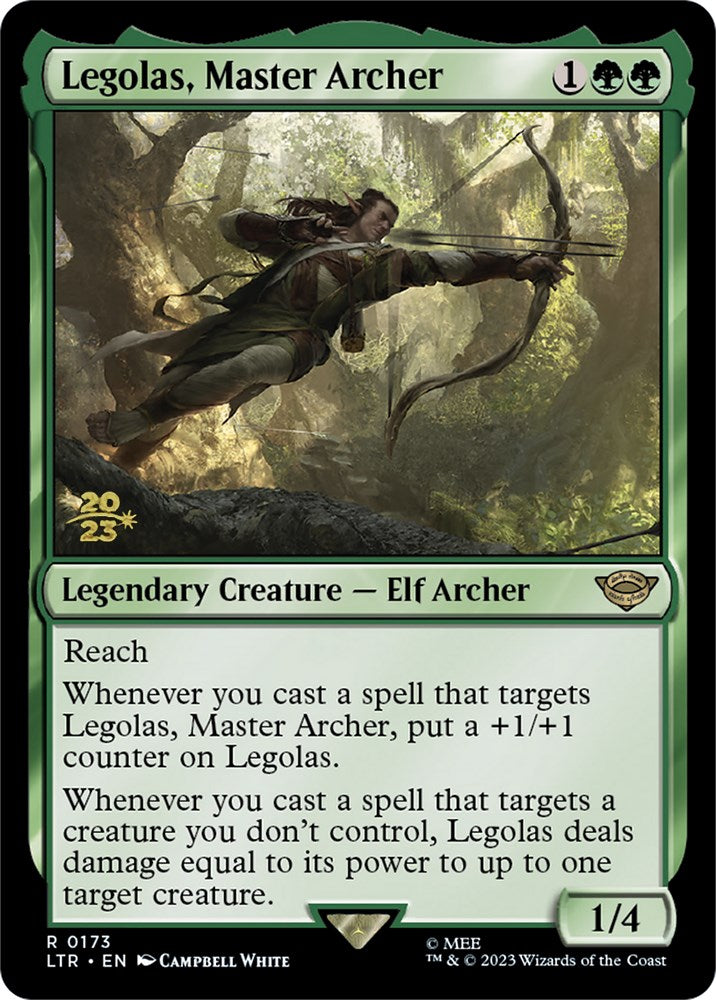 Legolas, Master Archer [The Lord of the Rings: Tales of Middle-Earth Prerelease Promos] | Exor Games Truro