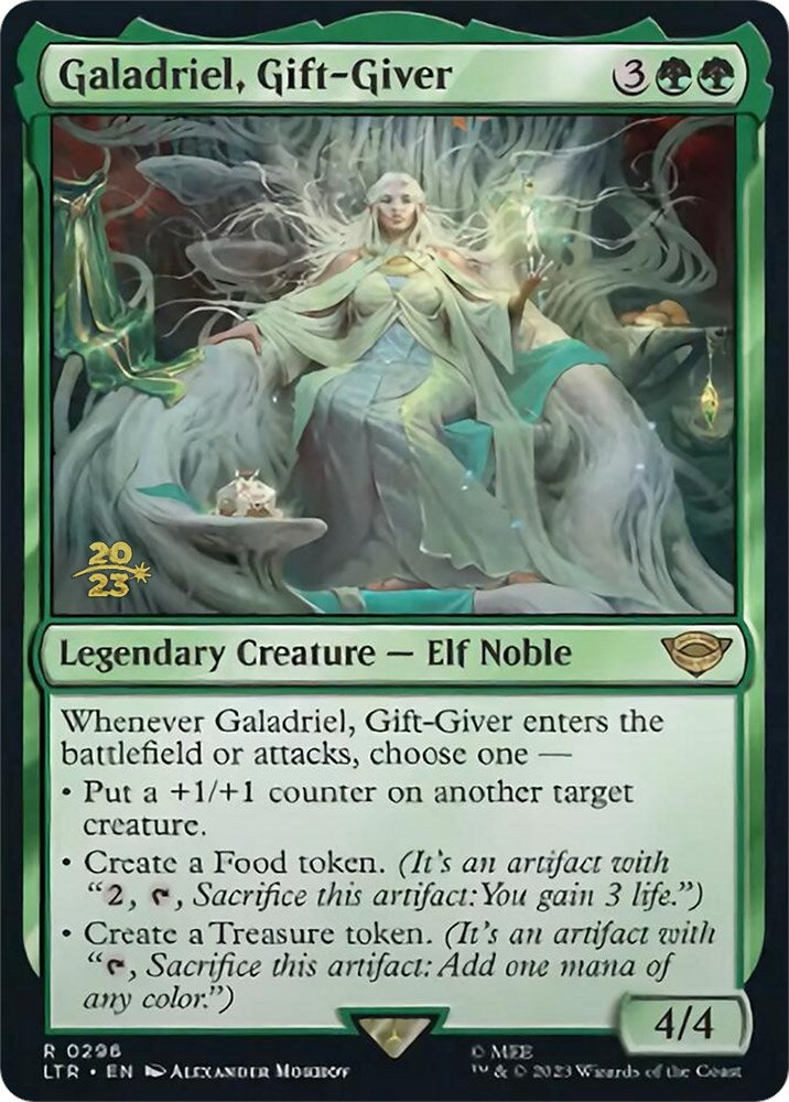 Galadriel, Gift-Giver [The Lord of the Rings: Tales of Middle-Earth Prerelease Promos] | Exor Games Truro