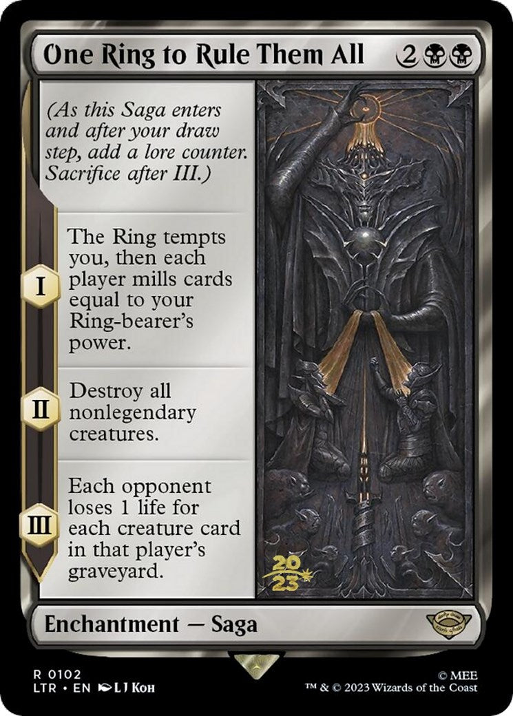 One Ring to Rule Them All [The Lord of the Rings: Tales of Middle-Earth Prerelease Promos] | Exor Games Truro
