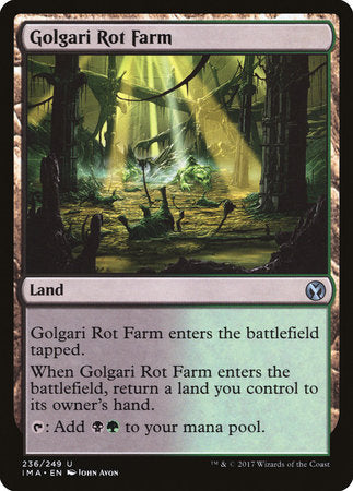 Golgari Rot Farm [Iconic Masters] | Exor Games Truro