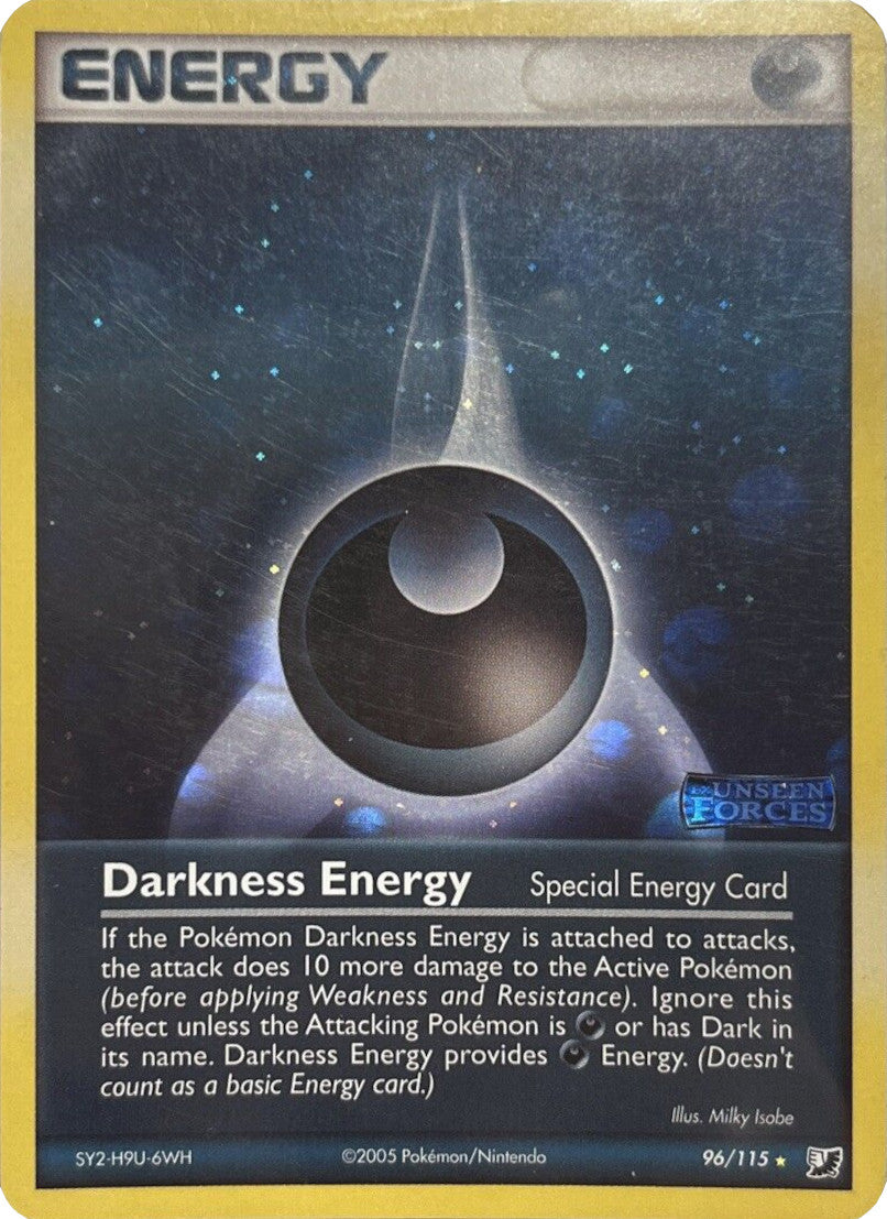 Darkness Energy (96/115) (Stamped) [EX: Unseen Forces] | Exor Games Truro