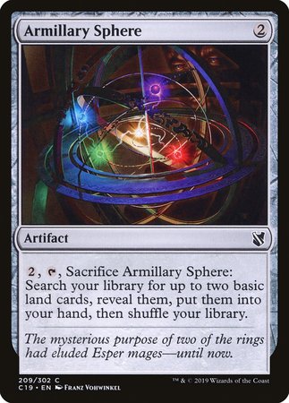 Armillary Sphere [Commander 2019] | Exor Games Truro