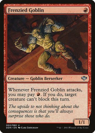 Frenzied Goblin [Duel Decks: Speed vs. Cunning] | Exor Games Truro