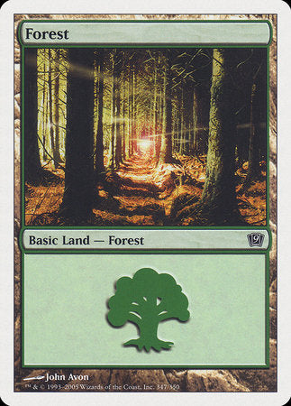 Forest (347) [Ninth Edition] | Exor Games Truro