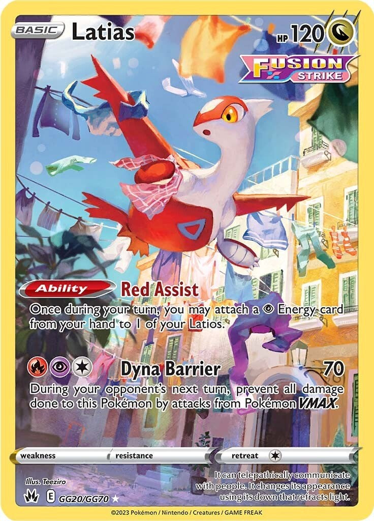 Latias (GG20/GG70) [Sword & Shield: Crown Zenith] | Exor Games Truro