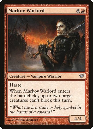 Markov Warlord [Dark Ascension] | Exor Games Truro