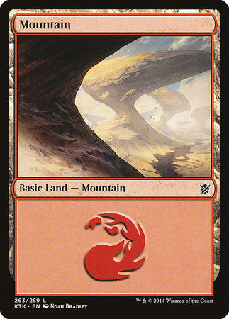 Mountain (263) [Khans of Tarkir] | Exor Games Truro