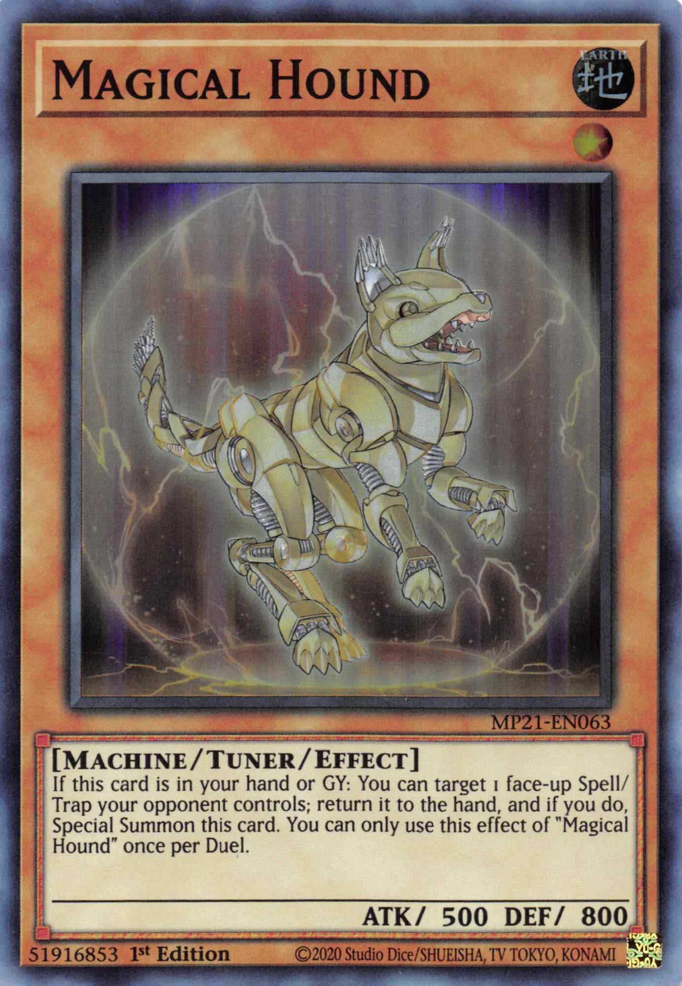 Magical Hound [MP21-EN063] Super Rare | Exor Games Truro