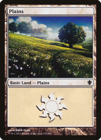 Plains (337) [Commander 2013] | Exor Games Truro